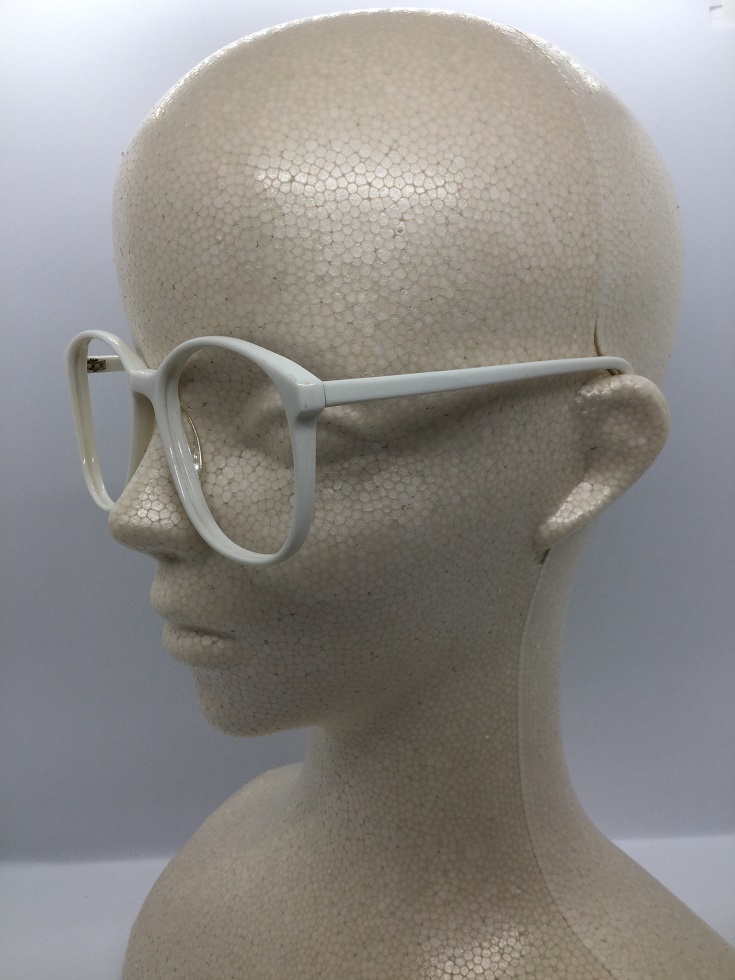 安心のニコン社製レンズ使用【レンズ付きメガネセット】CARINA　1142 ホワイト画像