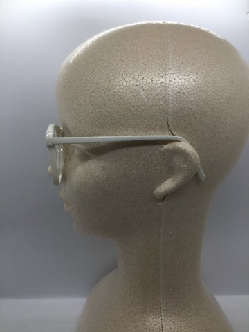 安心のニコン社製レンズ使用【レンズ付きメガネセット】CARINA　1142 ホワイト画像