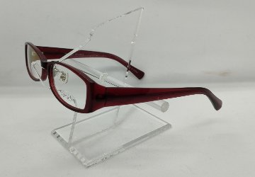 安心のニコン社製レンズ使用【レンズ付きメガネセット】フランクリン　FR10-007A　（C1）レッド画像