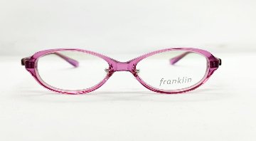 【レンズ付きメガネセット】フランクリン　FR10-008A　（C1）ピンククリア画像