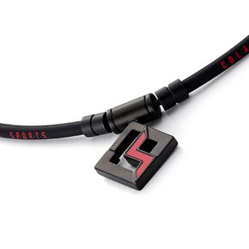 コラントッテSPORTS PRO マグチタンネックレス ブラックチタン×レッドの画像
