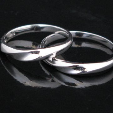 K18 マリッジリング 結婚指輪 ペアリング 18金ホワイトorピンクorイエローゴールドリング 結婚記念日 女性 プレゼント 妻 40代 50代画像