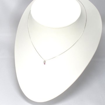 サファイアＸダイヤモンドネックレス/K10WG（ホワイトゴールド）サファイアネックレス ダイヤネックレス画像