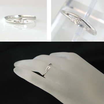 【Diamond Ring】天然ダイヤモンド・プラチナリング/Pt900指輪ダイヤリング画像