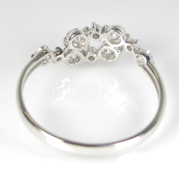 sweet10プラチナダイヤモンド指輪/プラチナ(Pt900)結婚１０年目スイートテンダイヤモンドプラチナリング ダイヤモンドリングの画像