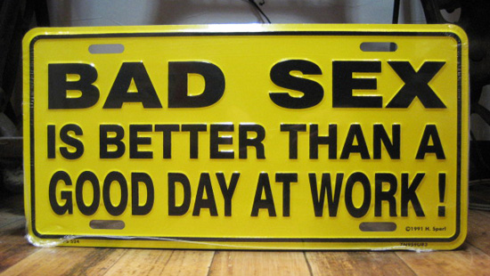 コマーシャルプレート【BAD SEX】アルミサインプレート　アメリカン雑貨の画像
