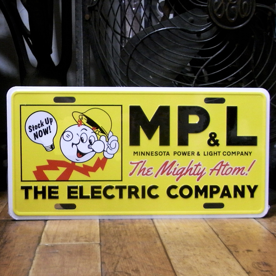 コマーシャルプレート【レディキロワット】アルミサインプレート　アメリカン雑貨の画像