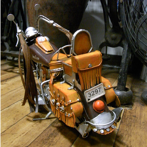 インディアン バイク motorcycle western ブリキのおもちゃ アメリカン雑貨