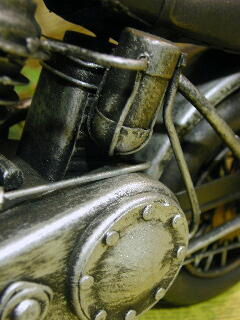 イージーライダーモデルバイク ブリキのおもちゃ ブリキ製オートバイ アメリカン雑貨画像
