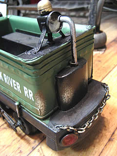 ブリキ製SL機関車 ブリキのおもちゃ 汽車 トラム レトロインテリア画像