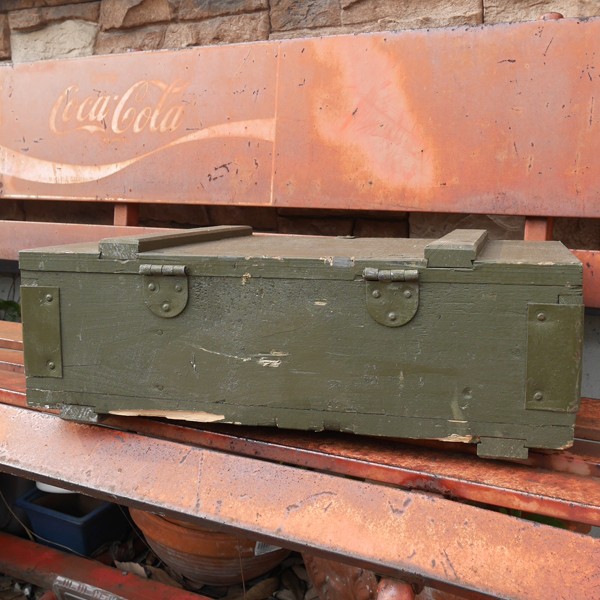 チェコ軍 F1 グレネードボックス 手榴弾入れ 収納ボックス　ミリタリー　ユーズドジャンク画像
