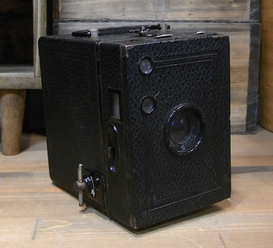 アンティークBOXカメラ 【GOERZ】レトロインテリア　アンティーク雑貨の画像