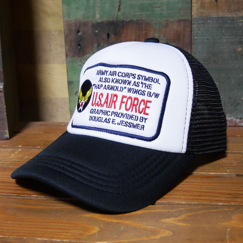 U.S.AIR FORCE　メッシュキャップ　アメカジ　アメリカン雑貨の画像