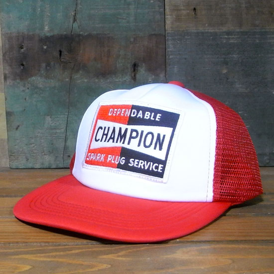 チャンピオン メッシュキャップ CHAMPION 帽子　アメカジ　アメリカン雑貨の画像
