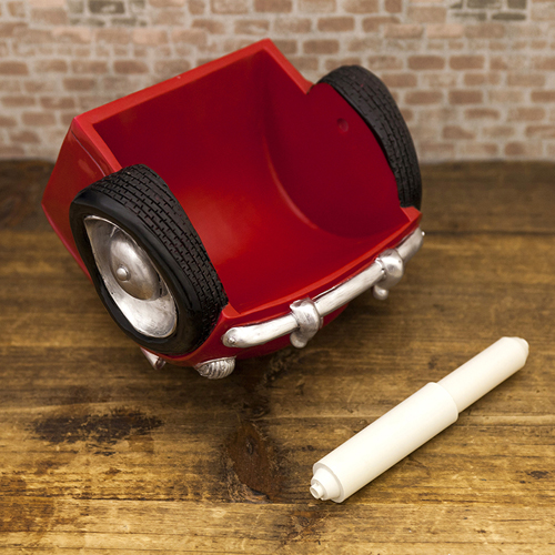 トイレットペーパーホルダー RED CAR ビートルタイプ アメリカン インテリア画像