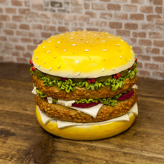 ハンバーガー マネーバンク 貯金箱 インテリア アメリカン雑貨画像