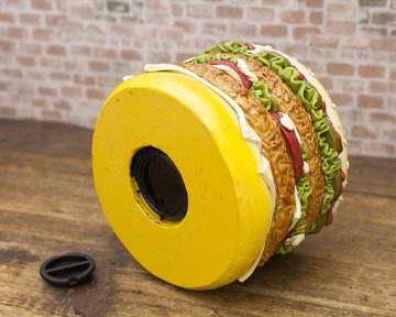 ハンバーガー マネーバンク 貯金箱 インテリア アメリカン雑貨画像