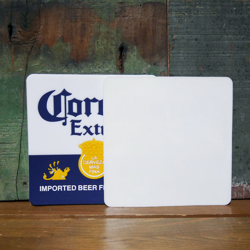 コロナビア ラバーコースター 2枚セット Corona　アメリカン雑貨の画像