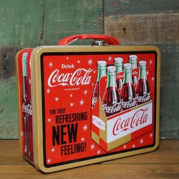 コカコーラ ランチボックス coca cola 弁当箱　アメリカ雑貨画像