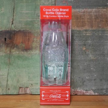 コカコーラ 100周年 コンツァーボトル オープナー  栓抜きアメリカ雑貨画像