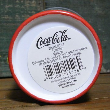 コカコーラ メラミン タンブラーカップ コップ アメリカン雑貨画像