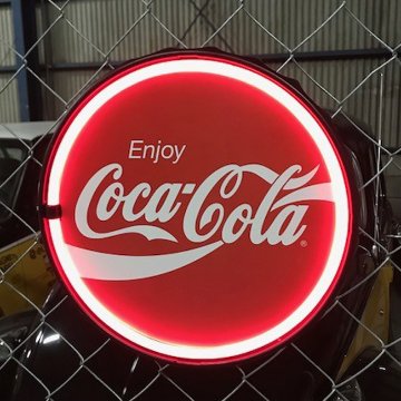 コカ・コーラ LEDロープネオンサイン インテリア ネオンサイン  アメリカン雑貨画像