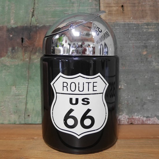 ダストボックス　アメリカン　お洒落ゴミ箱　ROUTE66 分別　45L Amazon.co.jp: 45Lアメリカンダストボックス ルート66 ゴミ箱