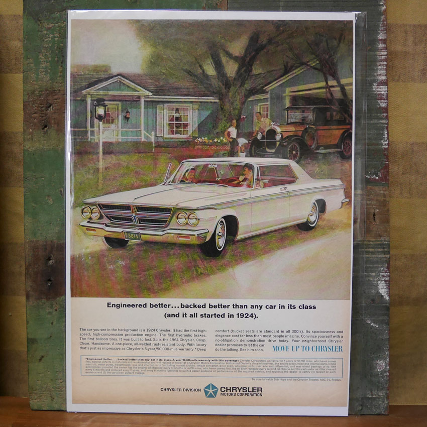 Life誌アンティークポスター アドバタイジング広告ポスターの画像