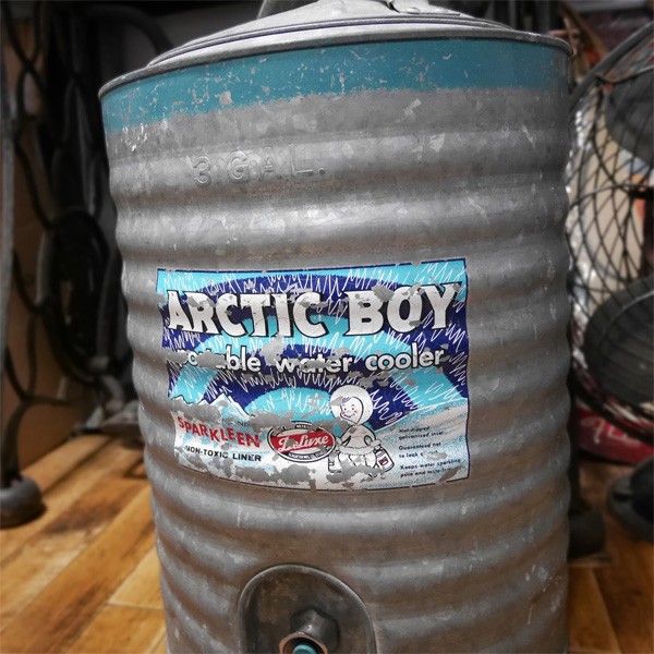 アンティーク ウォータージャグ ARCTIC BOY ビンテージ ウォータークーラー 3ガロン アメリカン雑貨画像