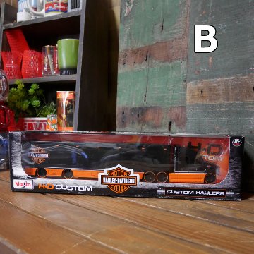 ハーレーダビッドソン トレーラー トラック インテリア 1/64 マイスト