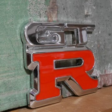 GT-R スチール ステッカー GTR STICKER アメリカン雑貨画像