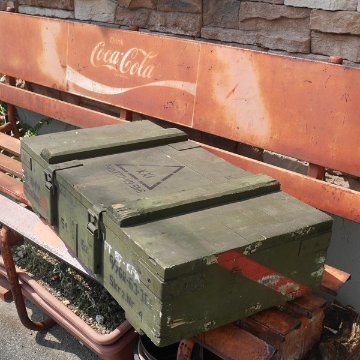 ポーランド軍 アンモボックス ミリタリー 弾薬箱 収納ボックス画像
