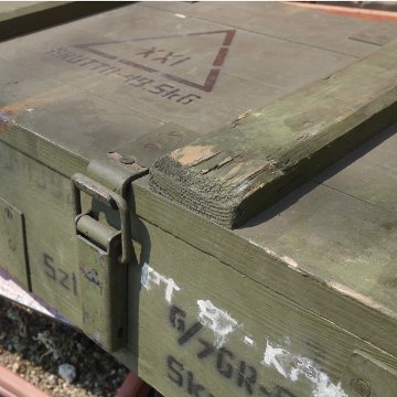 ポーランド軍 アンモボックス ミリタリー 弾薬箱 収納ボックス画像