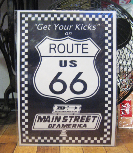 アメリカンポスター【ルート66】アメリカン雑貨の画像