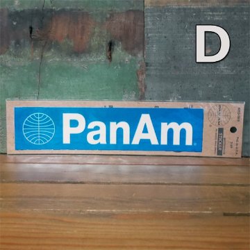  PANAM Sticker パンナム ステッカー シール パンアメリカン航空画像