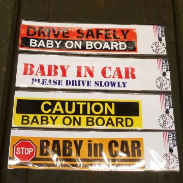 Baby in Sticker ベビー イン カー ステッカー シール KIDS IN CAR　画像