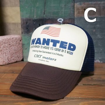 アメリカンメッシュキャップ 野球帽　アメカジ　カルチャーマート　アメリカン雑貨画像