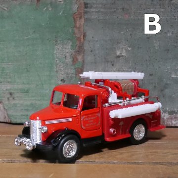 クラシック消防自動車 レトロミニカー アメリカン雑貨画像