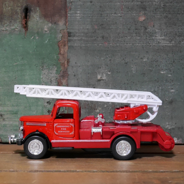 クラシック消防はしご車 レトロミニカー アメリカン雑貨画像