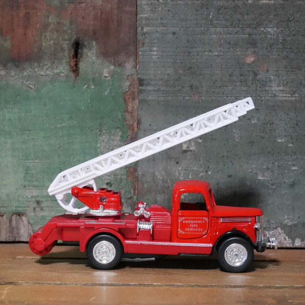 クラシック消防はしご車 レトロミニカー アメリカン雑貨画像