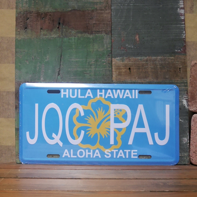 コマーシャルプレート【HULA HAWAII】ハワイアンプレート　アメリカン雑貨画像