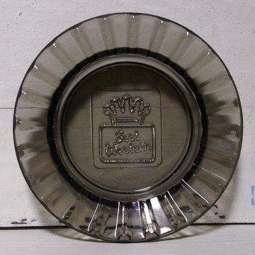 ユーズド　ホテルアッシュトレイ　レストラン灰皿　アンティーク　灰皿　アドバタイジング灰皿画像