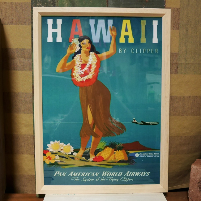 ハワイアン・サーファー系ポスター
