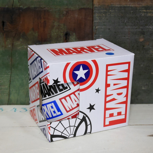 MARVEL マグカップ マーベル 陶器製 アメコミカップ　アメリカン雑貨画像