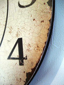ルート66木製ウォールロック　ルート66掛け時計　アメリカン雑貨画像