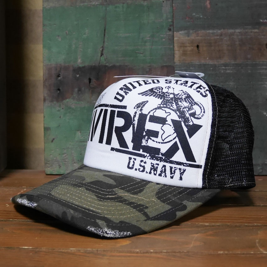 AVIREX 帽子 NAVY SEALS  アヴィレックス ミリタリー　アメカジ　アメリカン雑貨の画像