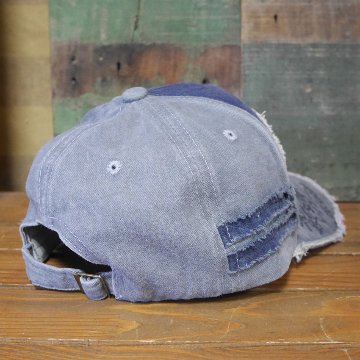 RockShanle 刺繍 ダメージキャップ　ベースボールキャップ　アメカジ　アメリカン雑貨の画像
