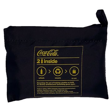 コカ・コーラ　エコバッグ　コカコーラショッピングバッグＭサイズ　アメリカン雑貨画像