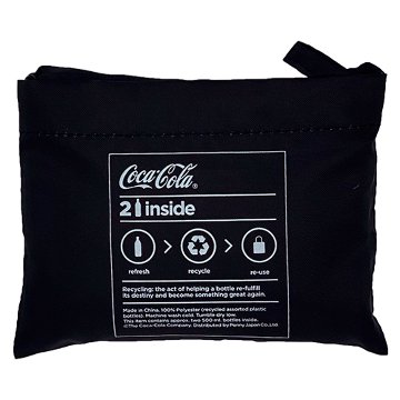 コカ・コーラ　エコバッグ　コカコーラショッピングバッグLサイズ　アメリカン雑貨画像