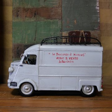 ヴィンテージカー シトロエンフレンチバス  インテリア ブリキのおもちゃ アメリカン雑貨画像